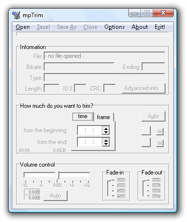 mpTrim screenshot